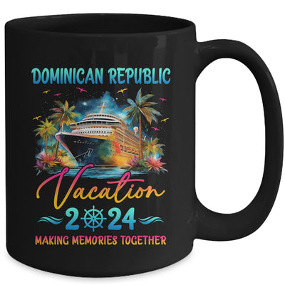 Dominican Republic Family Vacation 2024 Matching Group Summmer Mug | teecentury