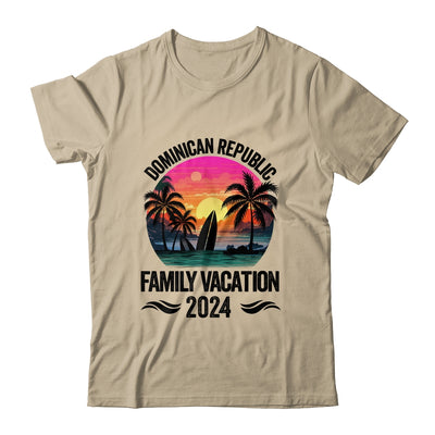 Dominican Republic Family Vacation 2024 Matching Outfits Beach Summer Shirt & Hoodie | teecentury