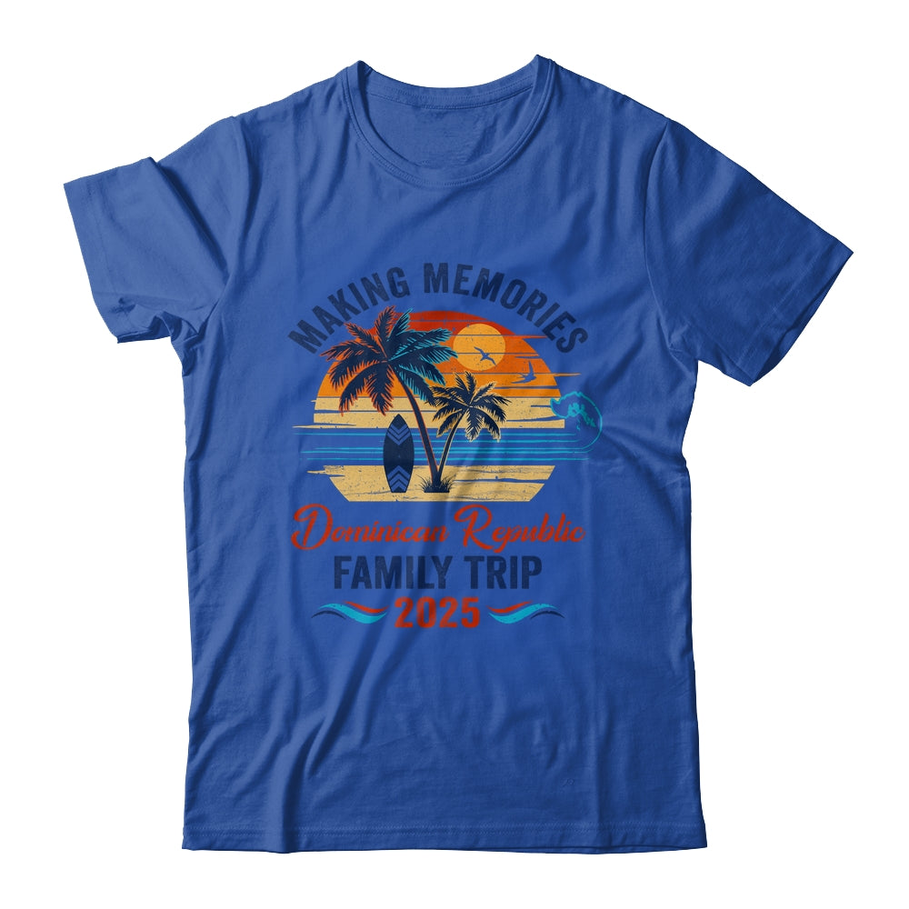 Dominican Republic Family Vacation 2025 Making Memories Together Trip Shirt & Tank Top | teecentury