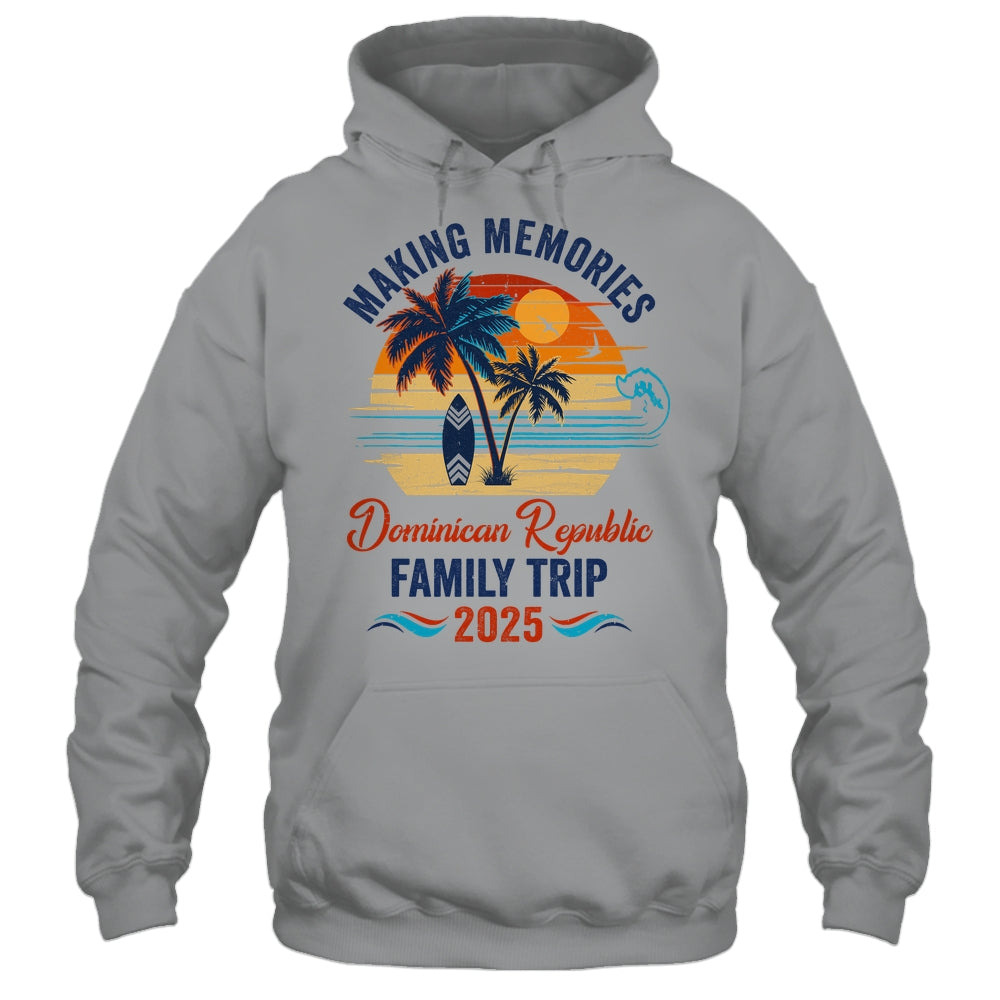 Dominican Republic Family Vacation 2025 Making Memories Together Trip Shirt & Tank Top | teecentury