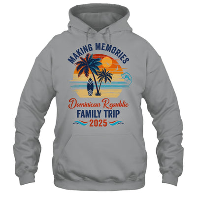 Dominican Republic Family Vacation 2025 Making Memories Together Trip Shirt & Tank Top | teecentury