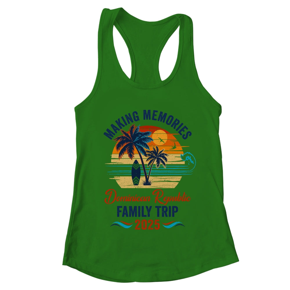 Dominican Republic Family Vacation 2025 Making Memories Together Trip Shirt & Tank Top | teecentury
