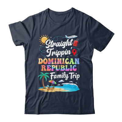 Dominican Republic Family Vacation 2025 Straight Trippin Trip Shirt & Tank Top | teecentury