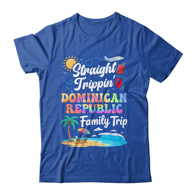 Dominican Republic Family Vacation 2025 Straight Trippin Trip Shirt & Tank Top | teecentury