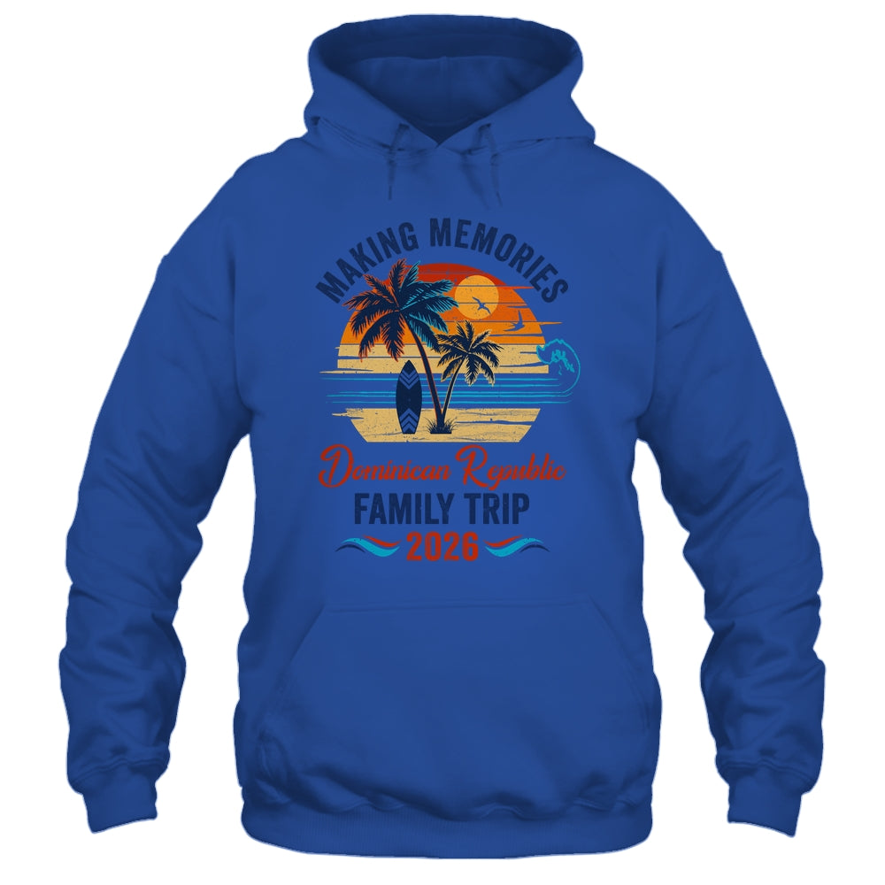 Dominican Republic Family Vacation 2026 Making Memories Trip Shirt & Tank Top | teecentury
