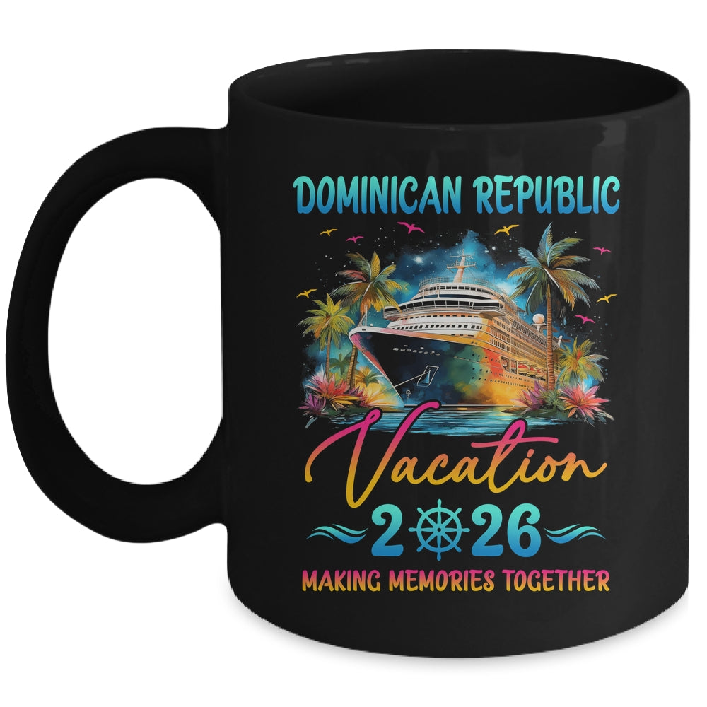 Dominican Republic Family Vacation 2026 Matching Group Summer Mug | teecentury