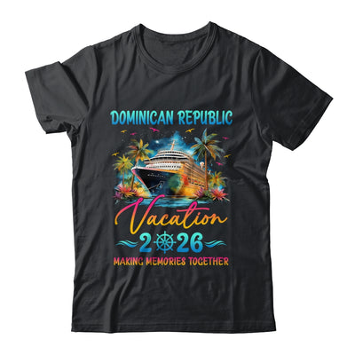 Dominican Republic Family Vacation 2026 Matching Group Summer Shirt & Tank Top | teecentury