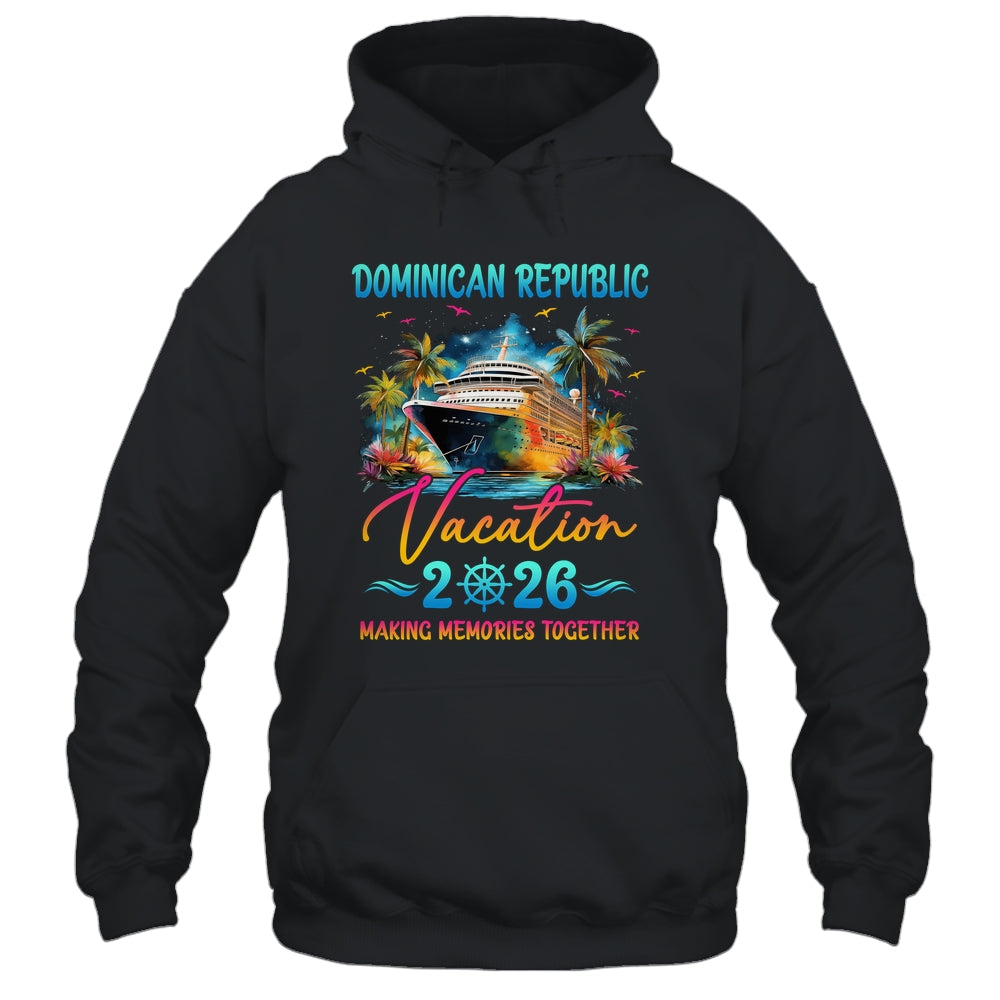 Dominican Republic Family Vacation 2026 Matching Group Summer Shirt & Tank Top | teecentury