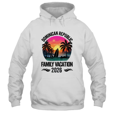 Dominican Republic Family Vacation 2026 Matching Outfits Beach Summer Shirt & Tank Top | teecentury