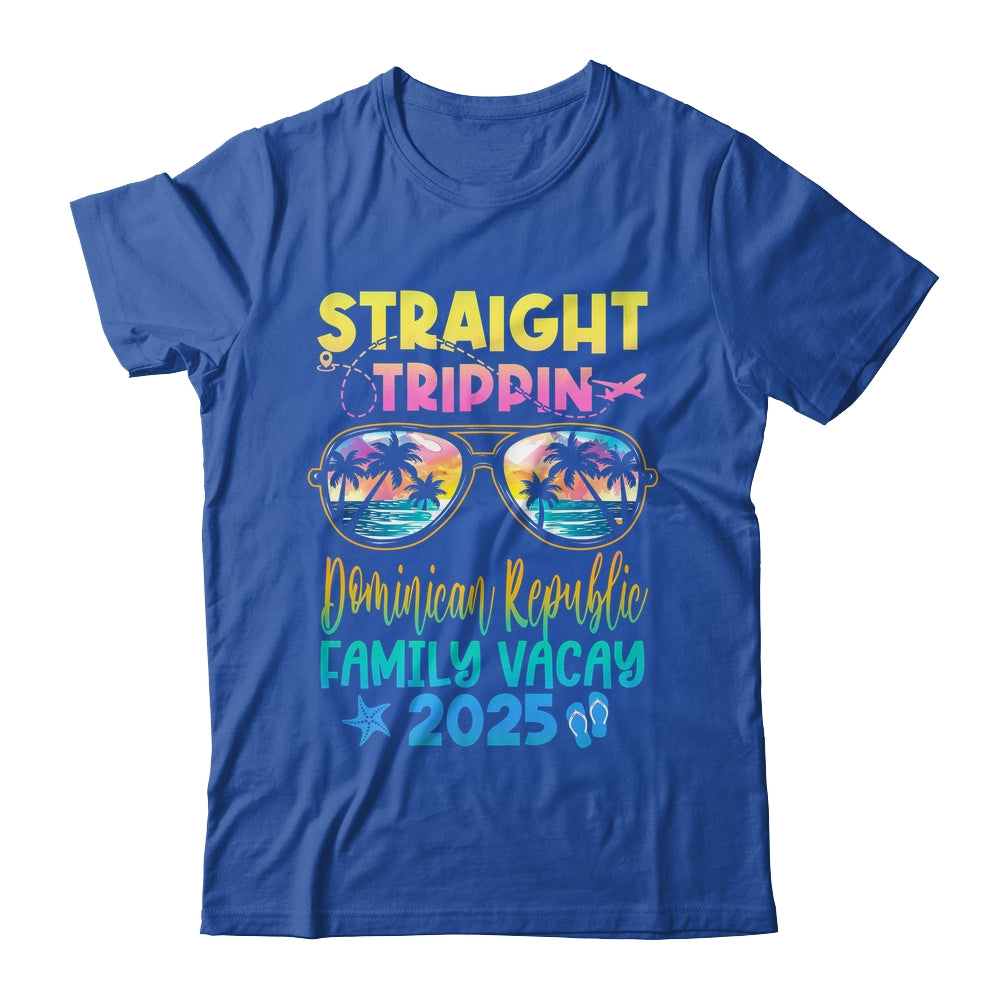 Dominican Republic Family Vacay Vacation 2025 Straight Trippin Shirt & Tank Top | teecentury
