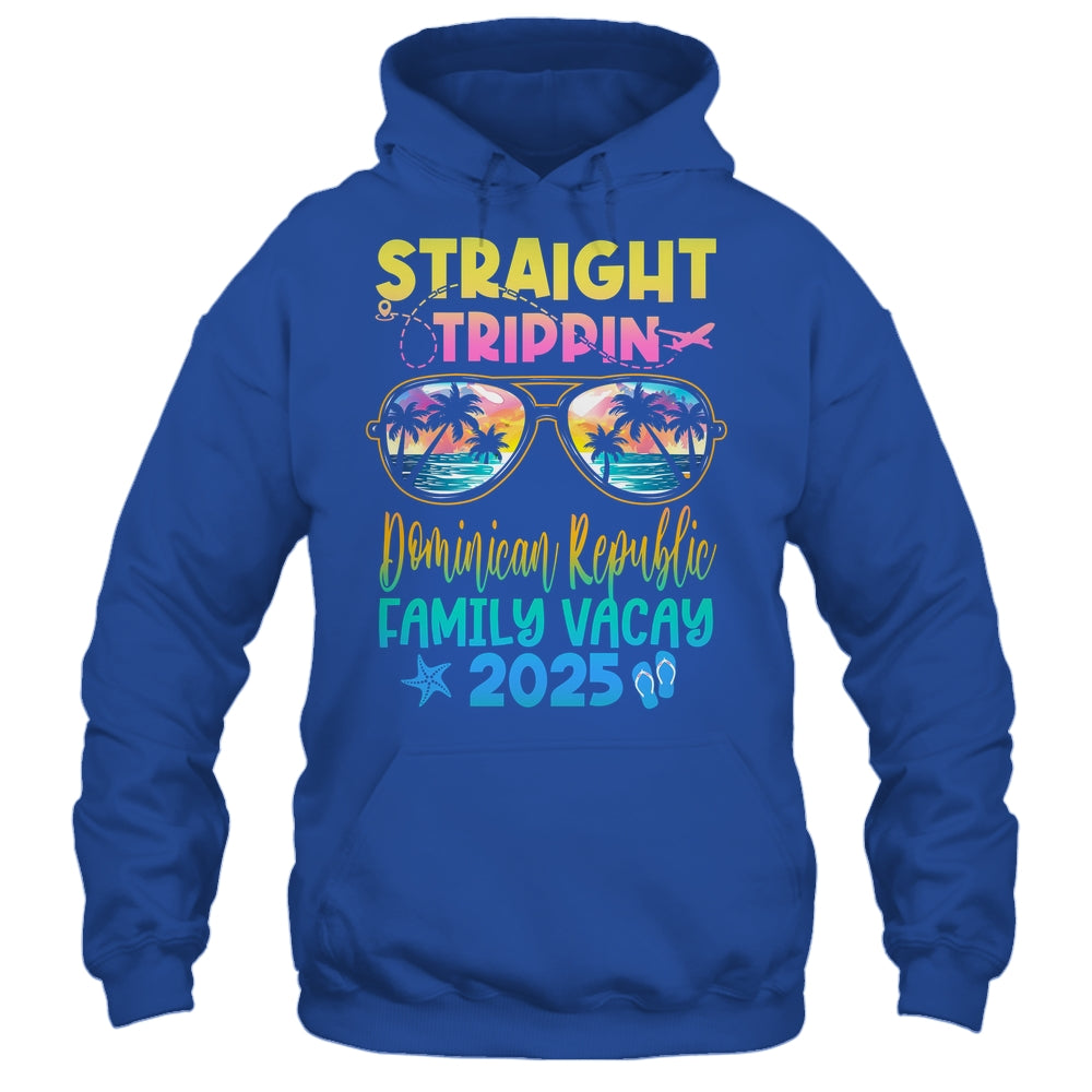 Dominican Republic Family Vacay Vacation 2025 Straight Trippin Shirt & Tank Top | teecentury