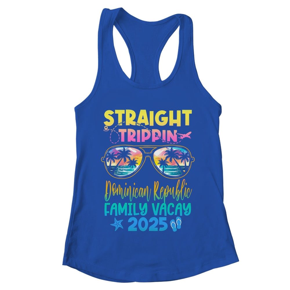 Dominican Republic Family Vacay Vacation 2025 Straight Trippin Shirt & Tank Top | teecentury