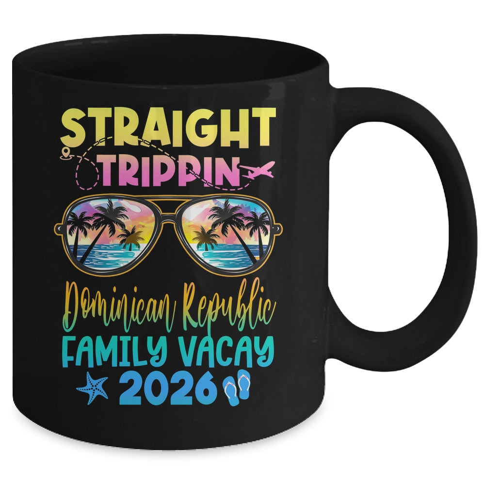 Dominican Republic Family Vacay Vacation 2026 Straight Trippin Mug | teecentury