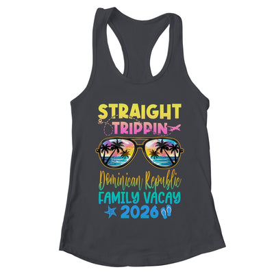 Dominican Republic Family Vacay Vacation 2026 Straight Trippin Shirt & Tank Top | teecentury