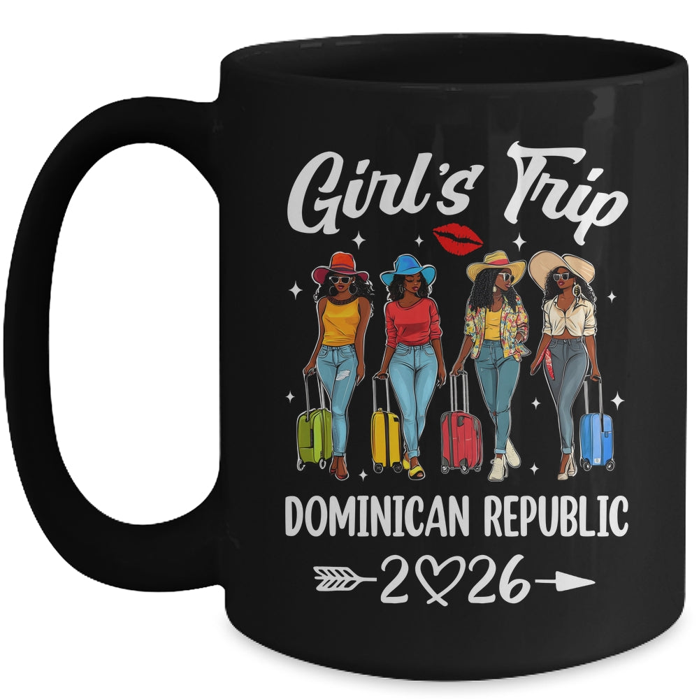 Dominican Republic Girls Trip 2026 Birthday Squad Women Vacation Mug | teecentury