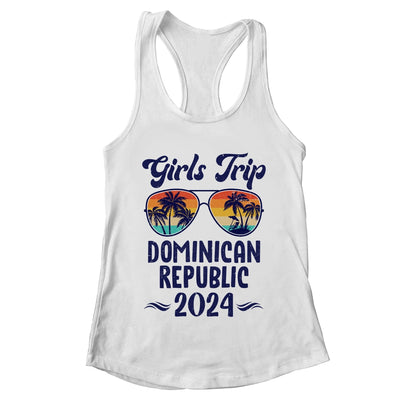 Dominican Republic Girls Trip Beach Vacation 2024 Matching Group Shirt & Tank Top | teecentury