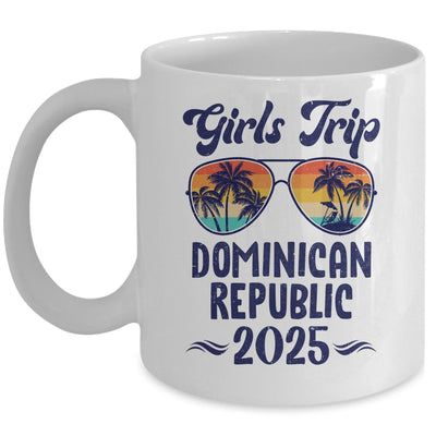 Dominican Republic Girls Trip Beach Vacation 2025 Matching Group Mug | teecentury