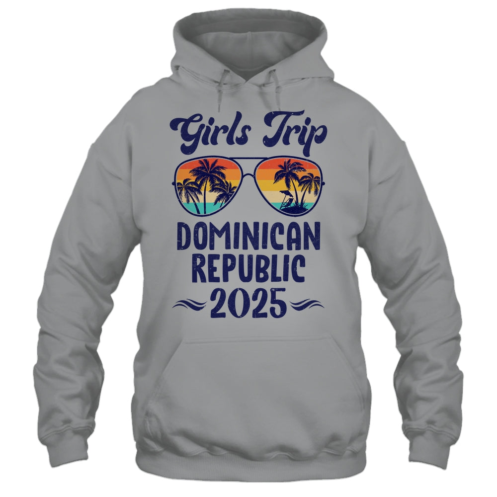 Dominican Republic Girls Trip Beach Vacation 2025 Matching Group Shirt & Tank Top | teecentury
