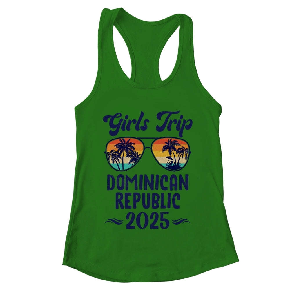 Dominican Republic Girls Trip Beach Vacation 2025 Matching Group Shirt & Tank Top | teecentury