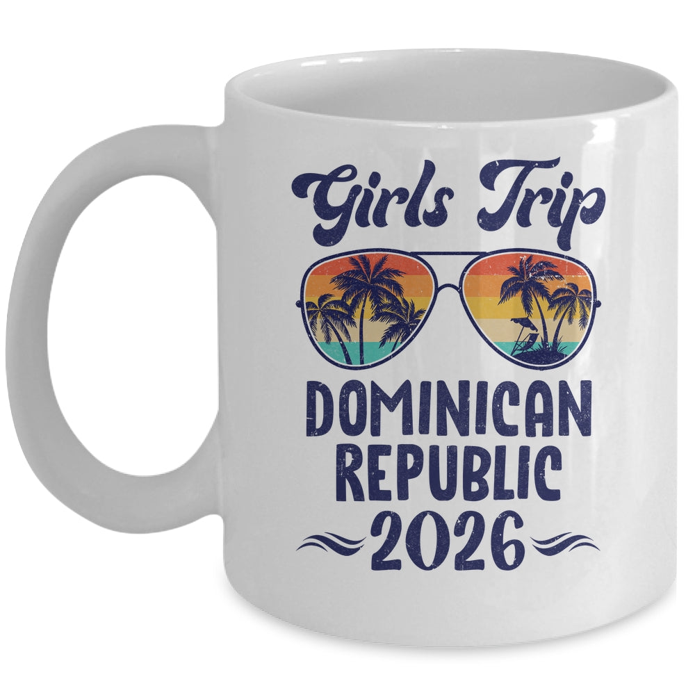 Dominican Republic Girls Trip Beach Vacation 2026 Matching Group Mug | teecentury