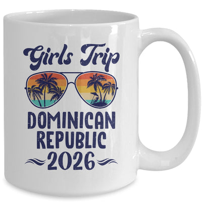 Dominican Republic Girls Trip Beach Vacation 2026 Matching Group Mug | teecentury