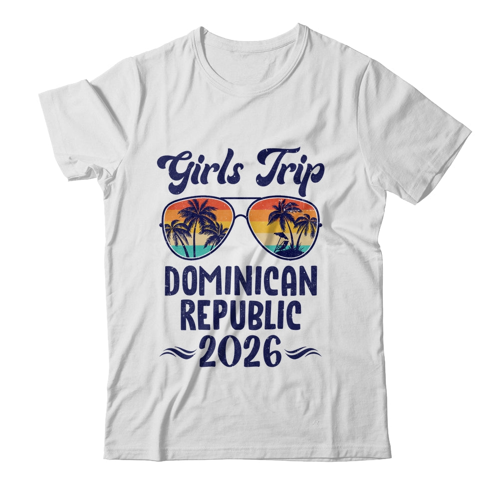 Dominican Republic Girls Trip Beach Vacation 2026 Matching Group Shirt & Tank Top | teecentury