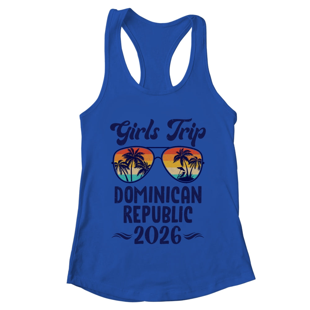 Dominican Republic Girls Trip Beach Vacation 2026 Matching Group Shirt & Tank Top | teecentury