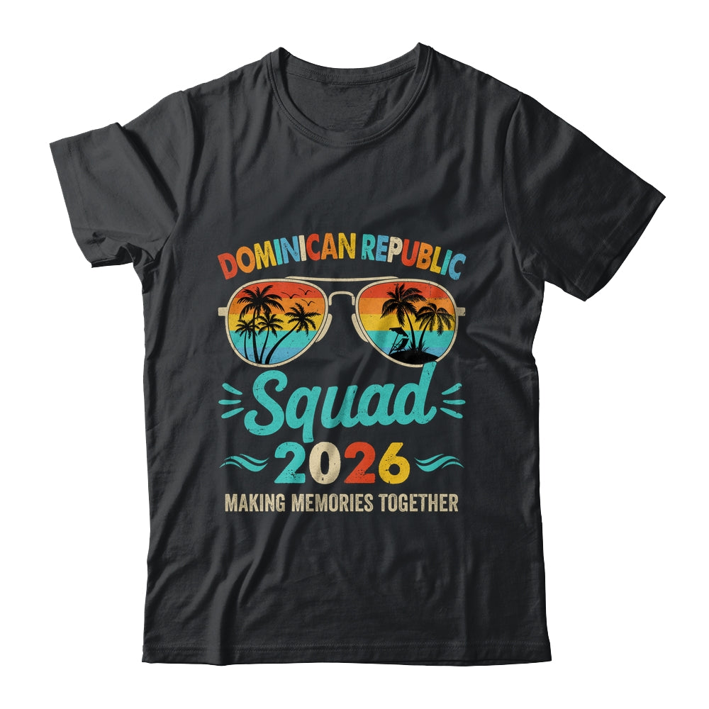 Dominican Republic Squad 2026 Vacation Friends Family Matching Group Shirt & Tank Top | teecentury