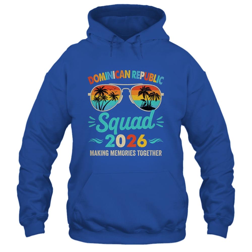 Dominican Republic Squad 2026 Vacation Friends Family Matching Group Shirt & Tank Top | teecentury