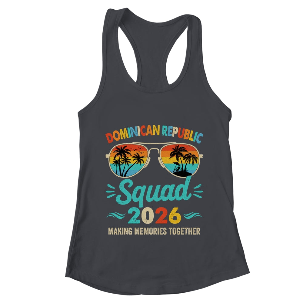 Dominican Republic Squad 2026 Vacation Friends Family Matching Group Shirt & Tank Top | teecentury