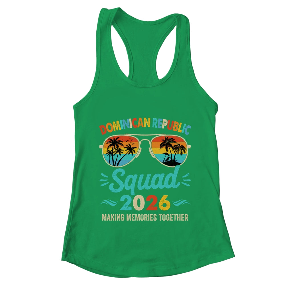 Dominican Republic Squad 2026 Vacation Friends Family Matching Group Shirt & Tank Top | teecentury
