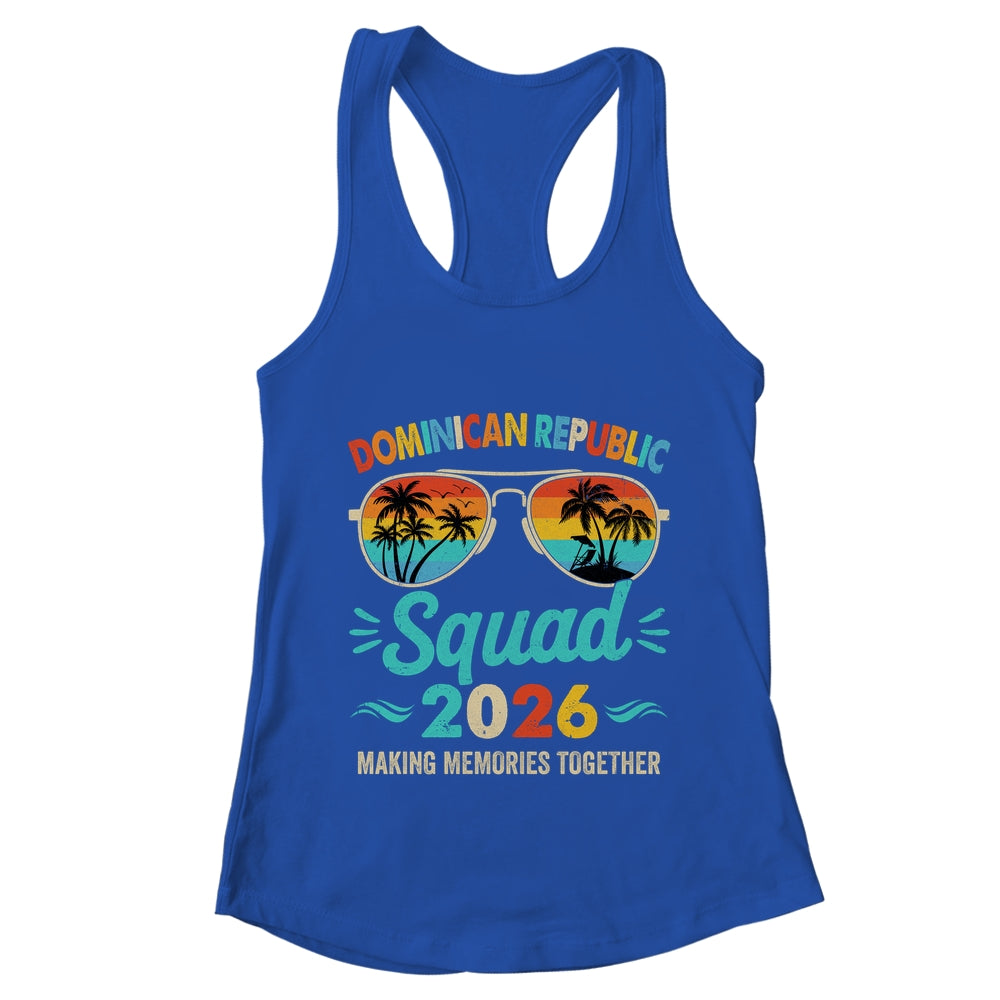 Dominican Republic Squad 2026 Vacation Friends Family Matching Group Shirt & Tank Top | teecentury
