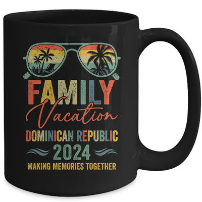 Dominican Republic Vacation 2024 Matching Family Group Summer Mug | teecentury