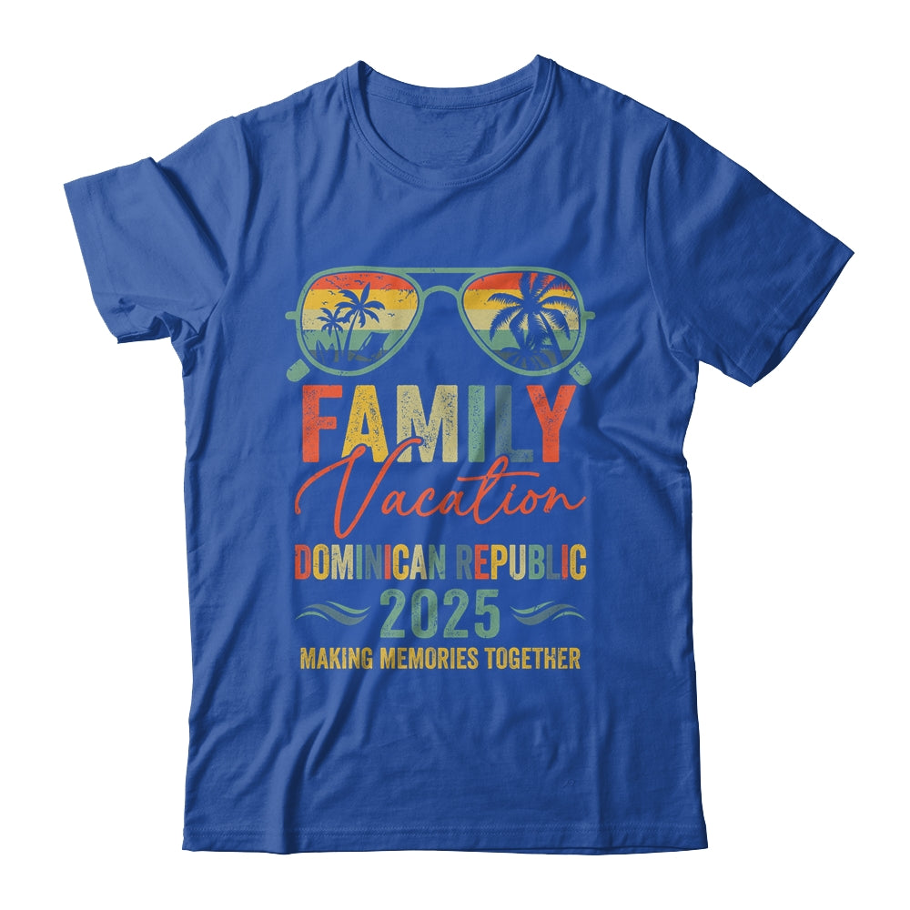 Dominican Republic Vacation 2025 Matching Family Group Summer Shirt & Tank Top | teecentury