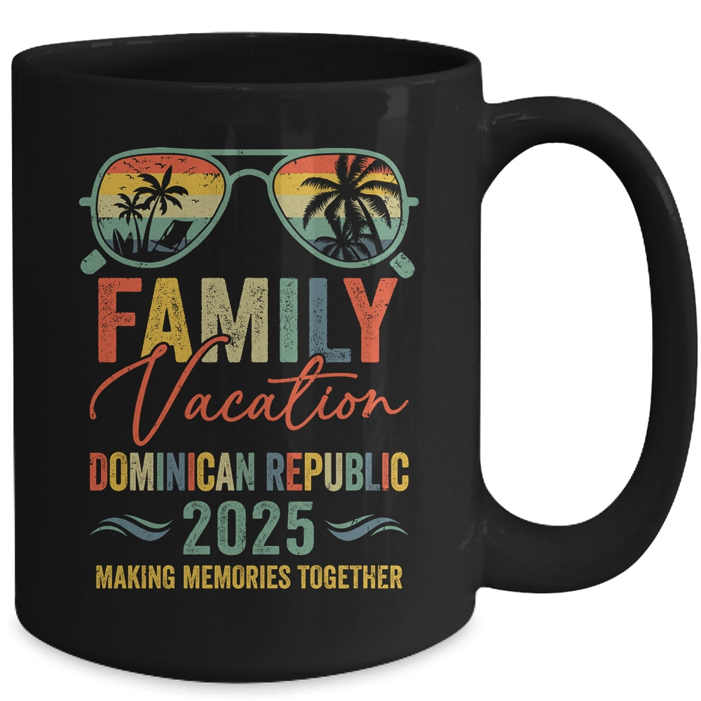 Dominican Republic Vacation 2025 Matching Family Group Summer Mug | teecentury