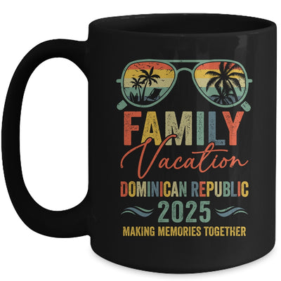 Dominican Republic Vacation 2025 Matching Family Group Summer Mug | teecentury