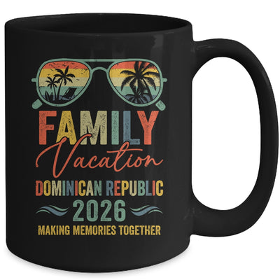 Dominican Republic Vacation 2026 Matching Family Group Summer Mug | teecentury