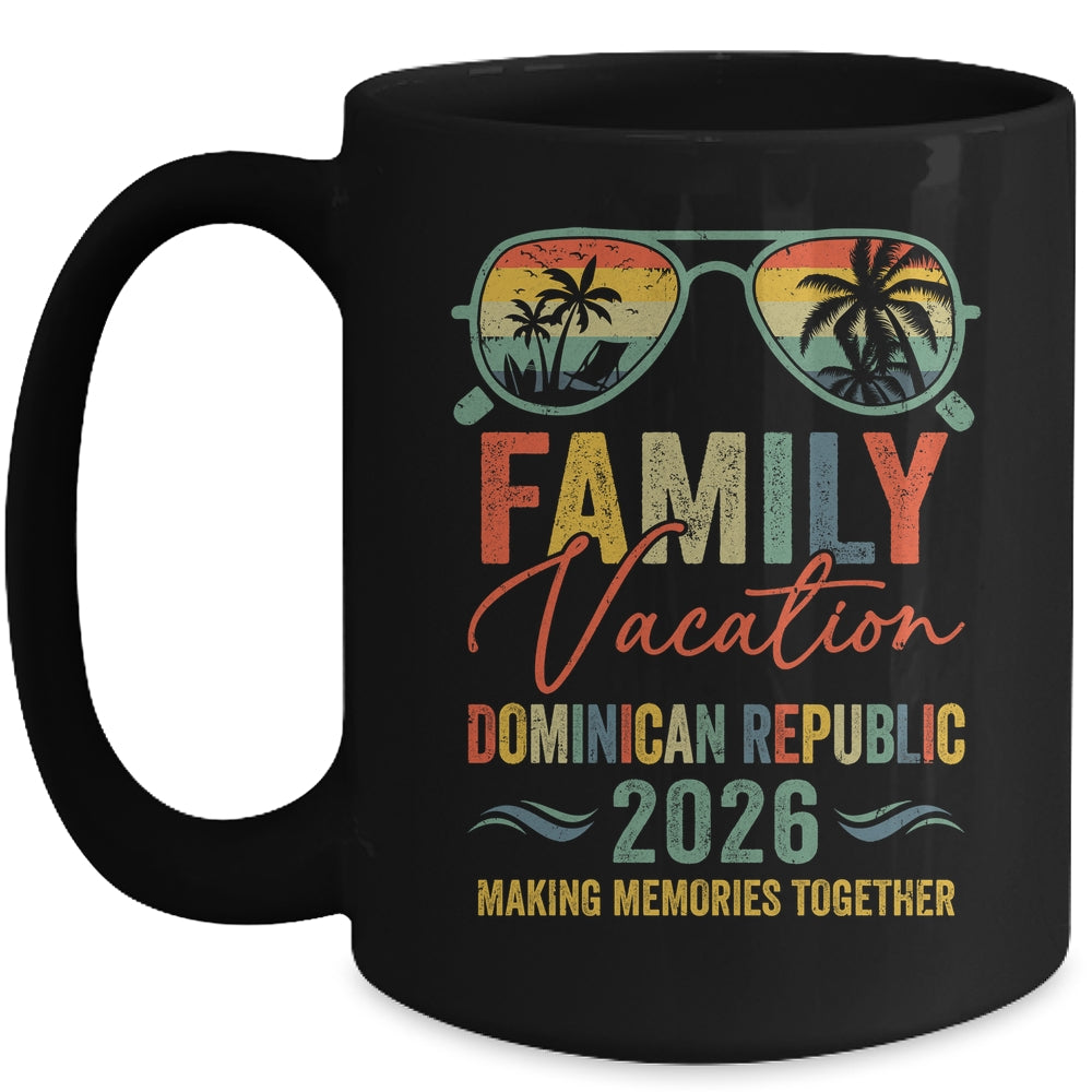 Dominican Republic Vacation 2026 Matching Family Group Summer Mug | teecentury