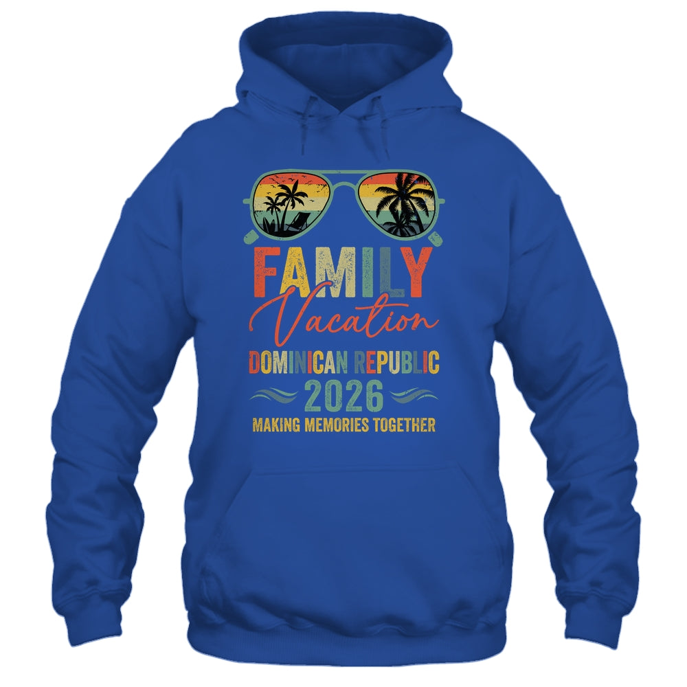 Dominican Republic Vacation 2026 Matching Family Group Summer Shirt & Tank Top | teecentury