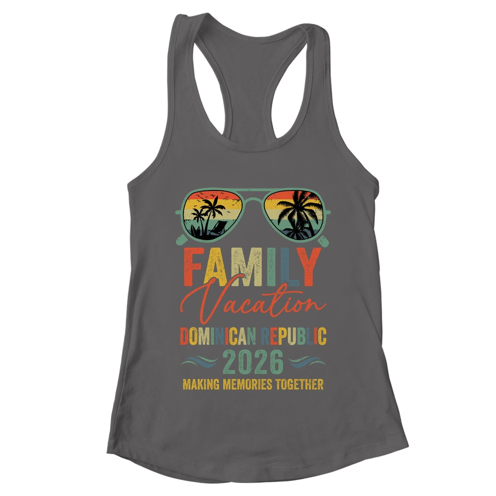 Dominican Republic Vacation 2026 Matching Family Group Summer Shirt & Tank Top | teecentury