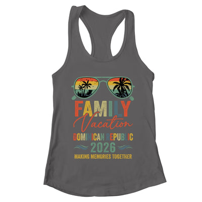 Dominican Republic Vacation 2026 Matching Family Group Summer Shirt & Tank Top | teecentury