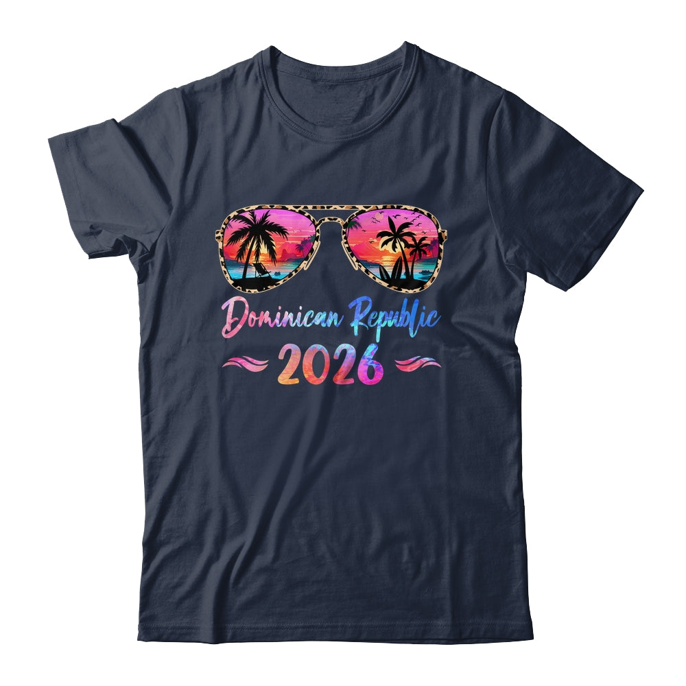 Dominican Republic Vacation 2026 Matching Group Family Summer Trip Shirt & Tank Top | teecentury