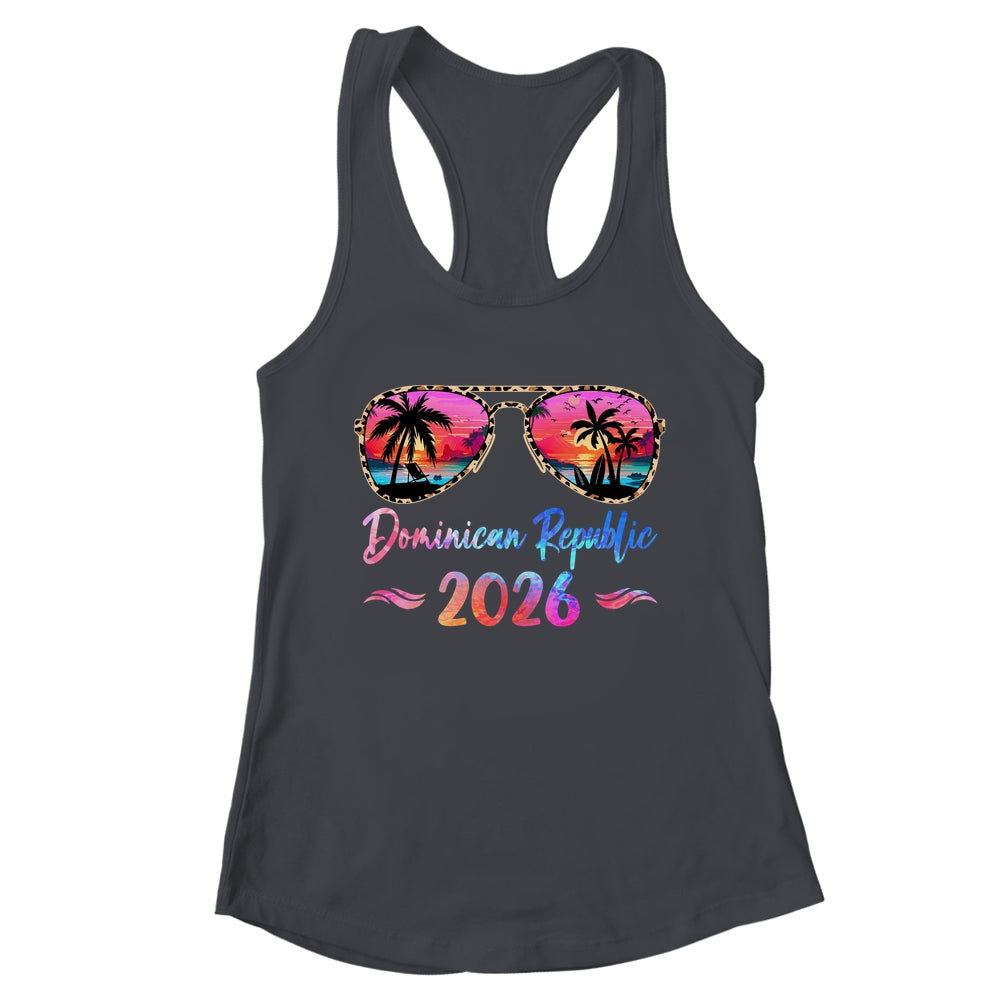 Dominican Republic Vacation 2026 Matching Group Family Summer Trip Shirt & Tank Top | teecentury