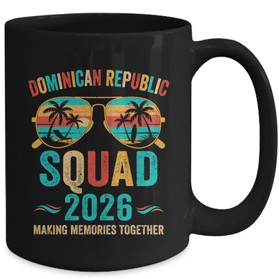 Dominican Republic Vacation Squad 2026 Family Matching Vintage Mug | teecentury