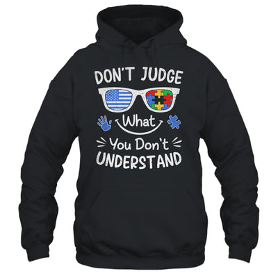 Don't Judge What You Don't Understand Autism Awareness Month Shirt & Tank Top | teecentury