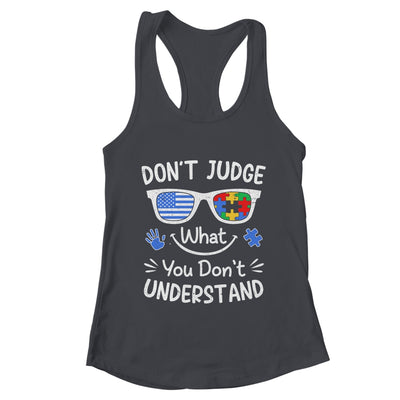 Don't Judge What You Don't Understand Autism Awareness Month Shirt & Tank Top | teecentury