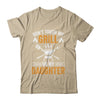 Don't Touch My Grill Or My Daughter BBQ Funny Grilling Dad Shirt & Hoodie | teecentury
