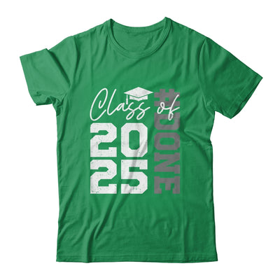 Done Class Of 2025 Graduate Funny 2025 Graduation Seniors Shirt & Hoodie | teecentury