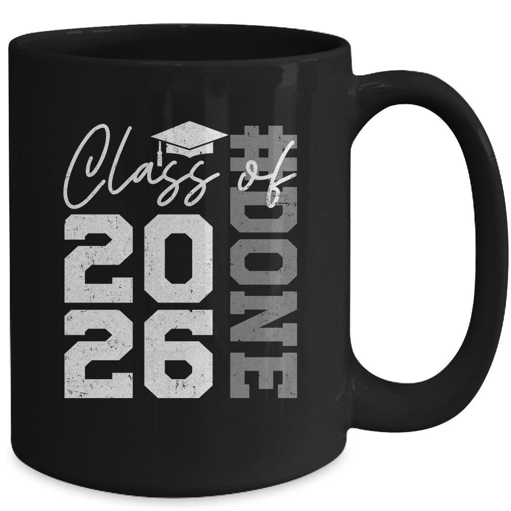 Done Class Of 2026 Graduate Funny 2026 Graduation Seniors Mug | teecentury