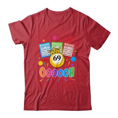 Drag Queen Bingo Funny Oooooh 69 Bingo Fan LGBT Bingo Ball Shirt & Tank Top | teecentury